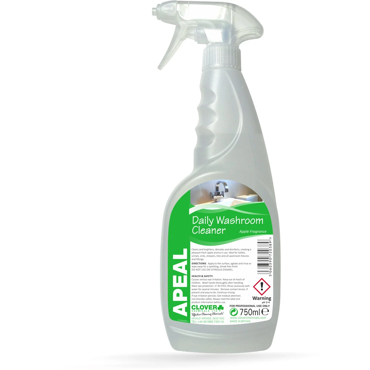 Clover Apeal Daily Washroom Cleaner RTU 