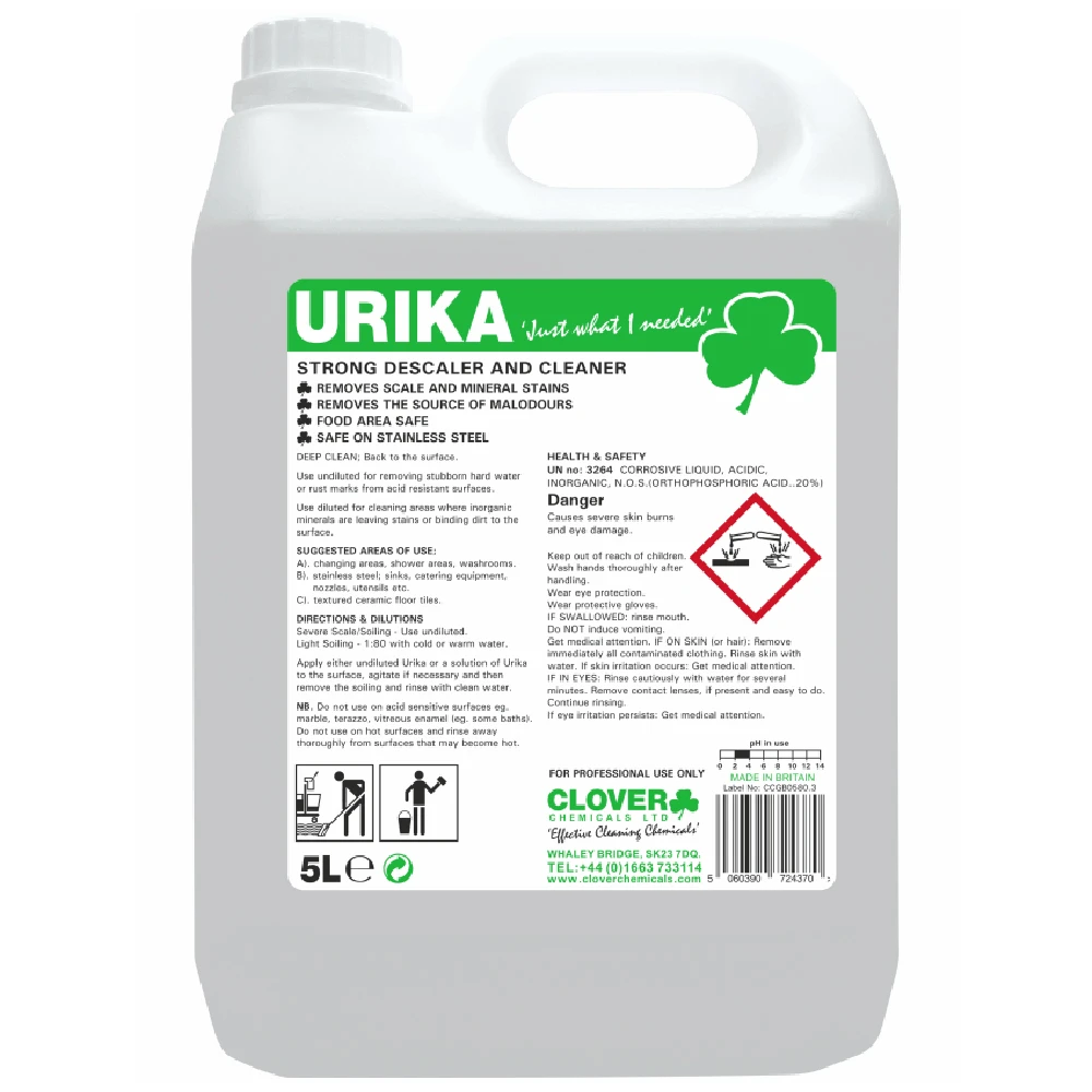 Clover Urika Strong Acidic Descaler &amp; Cleaner