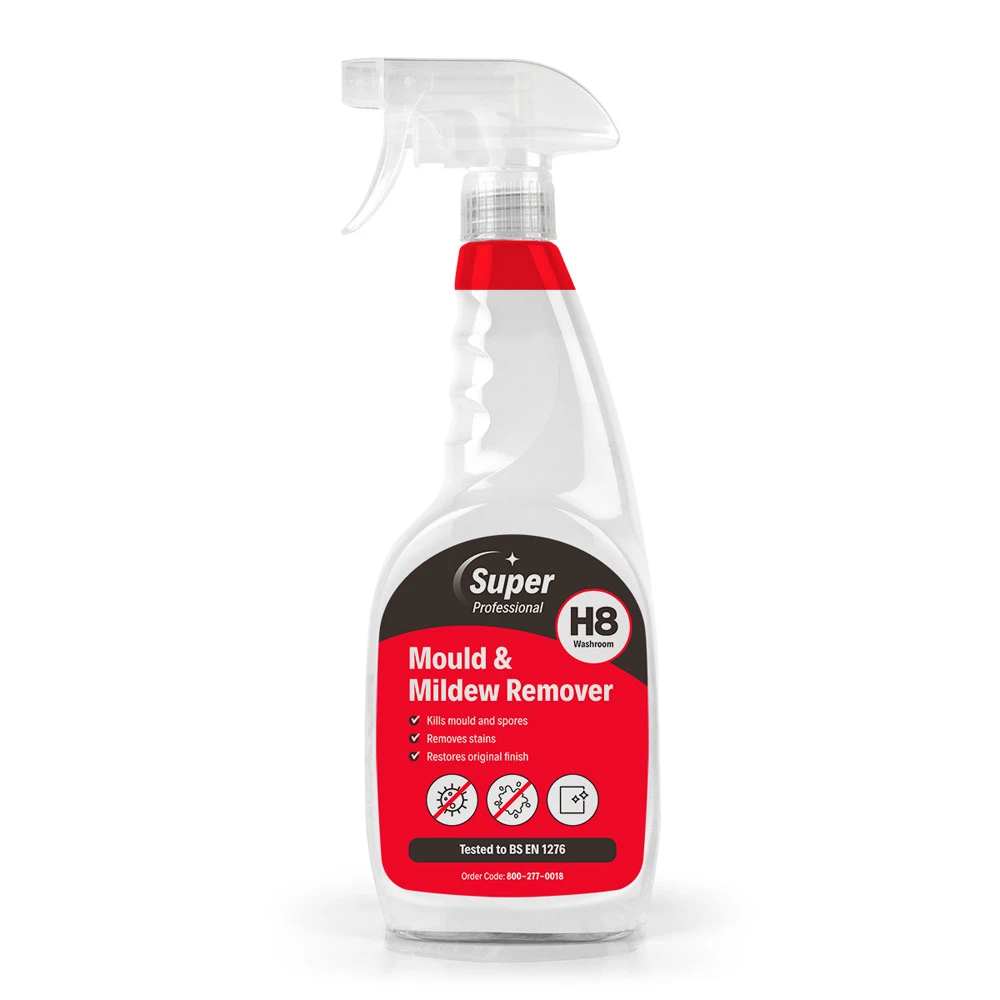  Super Professional H8 Mould & Mildew Remover 750ml Spray