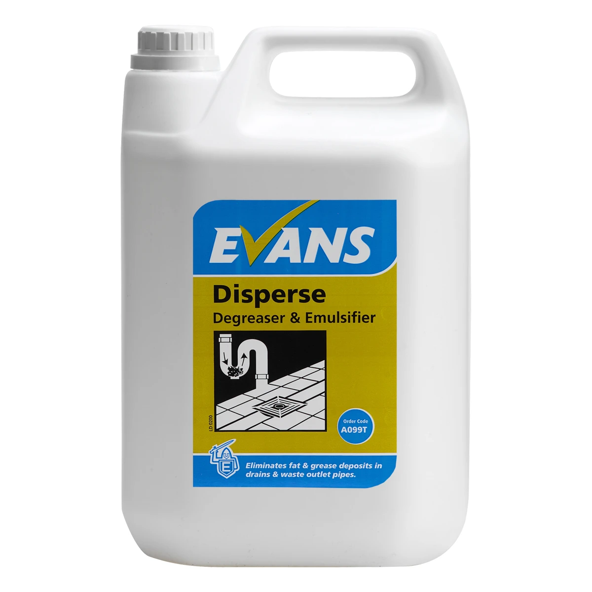  Evans Vanodine A099 Disperse Degreaser & Emulsifier