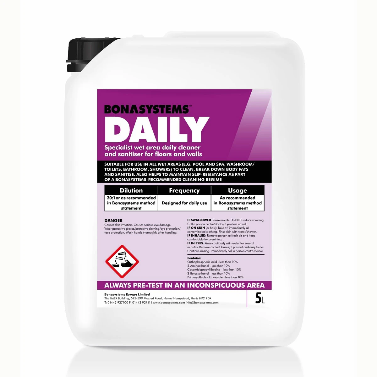 Bonasystems Daily Floor Cleaner &amp; Sanitiser