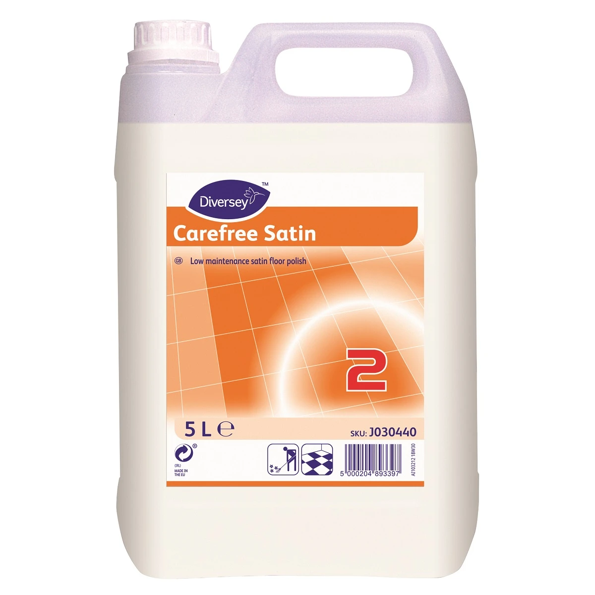  Diversey Carefree Satin Floor Polish 