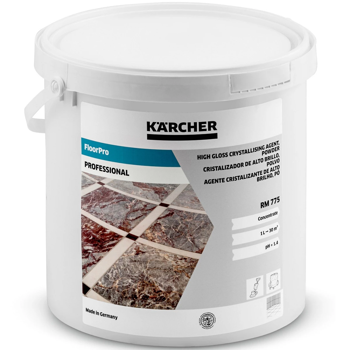 Karcher High Gloss Crystallising Powder RM775