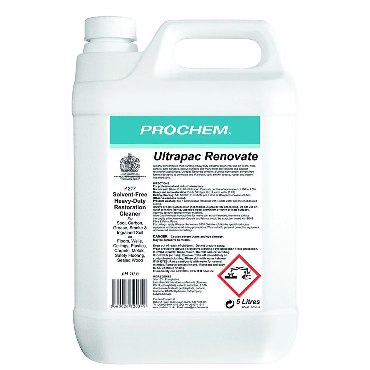 Prochem A217 Ultrapac Renovate 