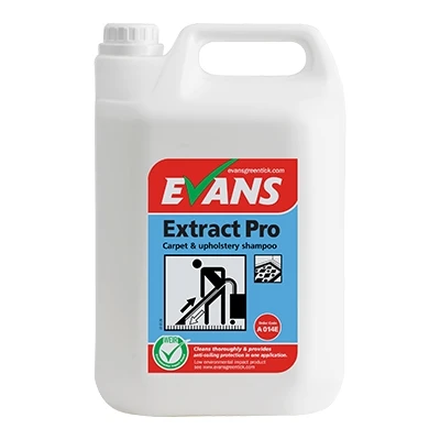 Evans Vanodine A014 Extract Pro Carpet Upholstery Shampoo