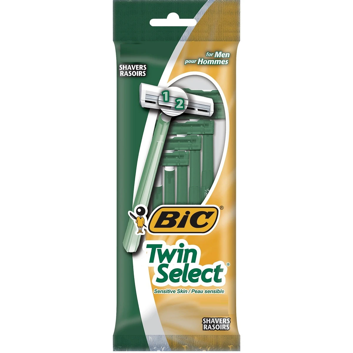  Bic Twin Select Shavers Sensitive 