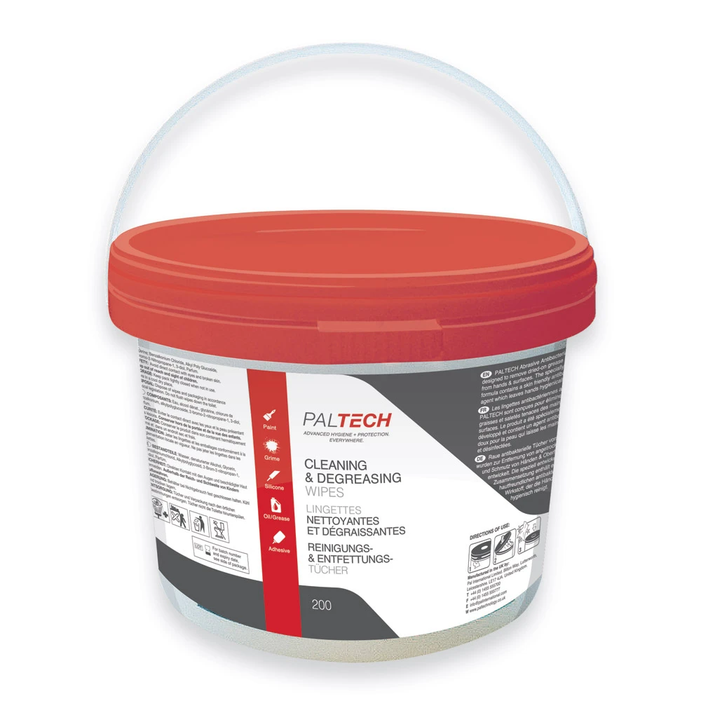 Paltech Grease Paint &amp; Ink Remover Wipes 