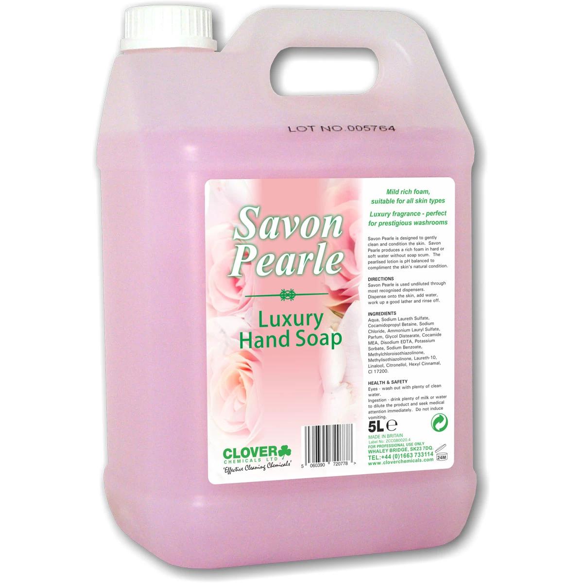 Clover Savon Pearle Luxury Hand Soap 