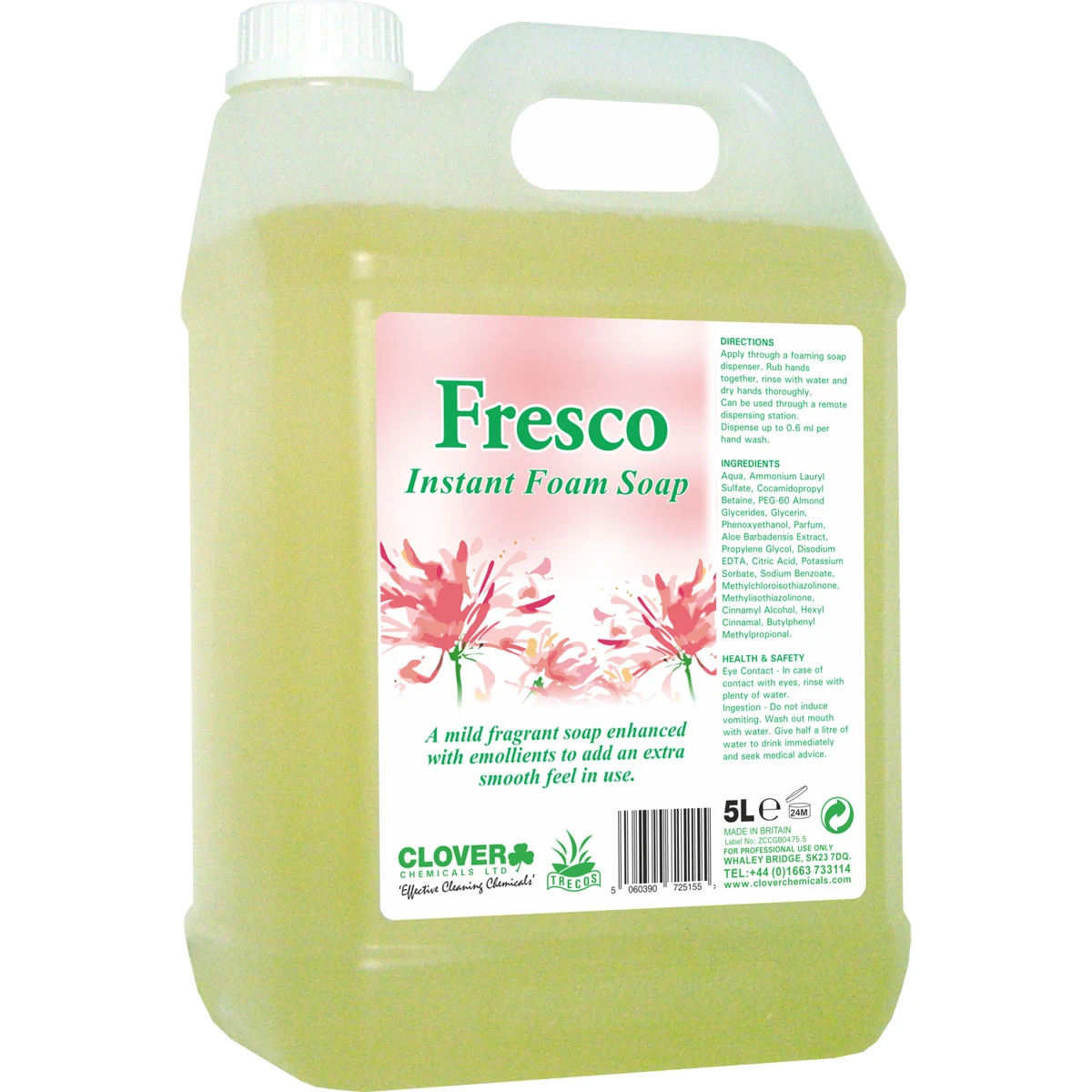  Clover Fresco Instant Foaming Hand Soap 