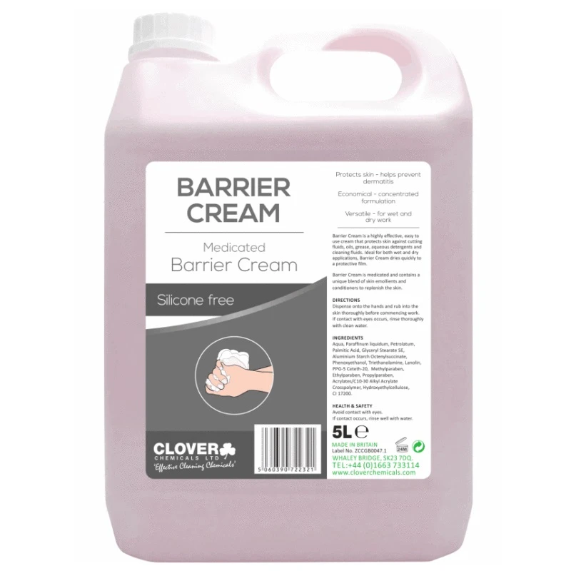  Clover Medicated Barrier Cream 5 Litre 