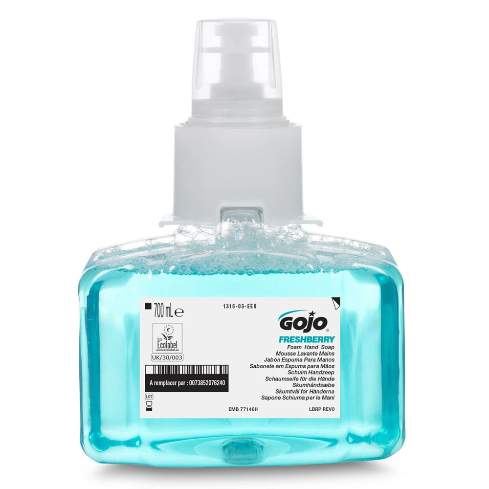 Gojo 1316-03 LTX-7 Freshberry Foam Hand Soap 700ml