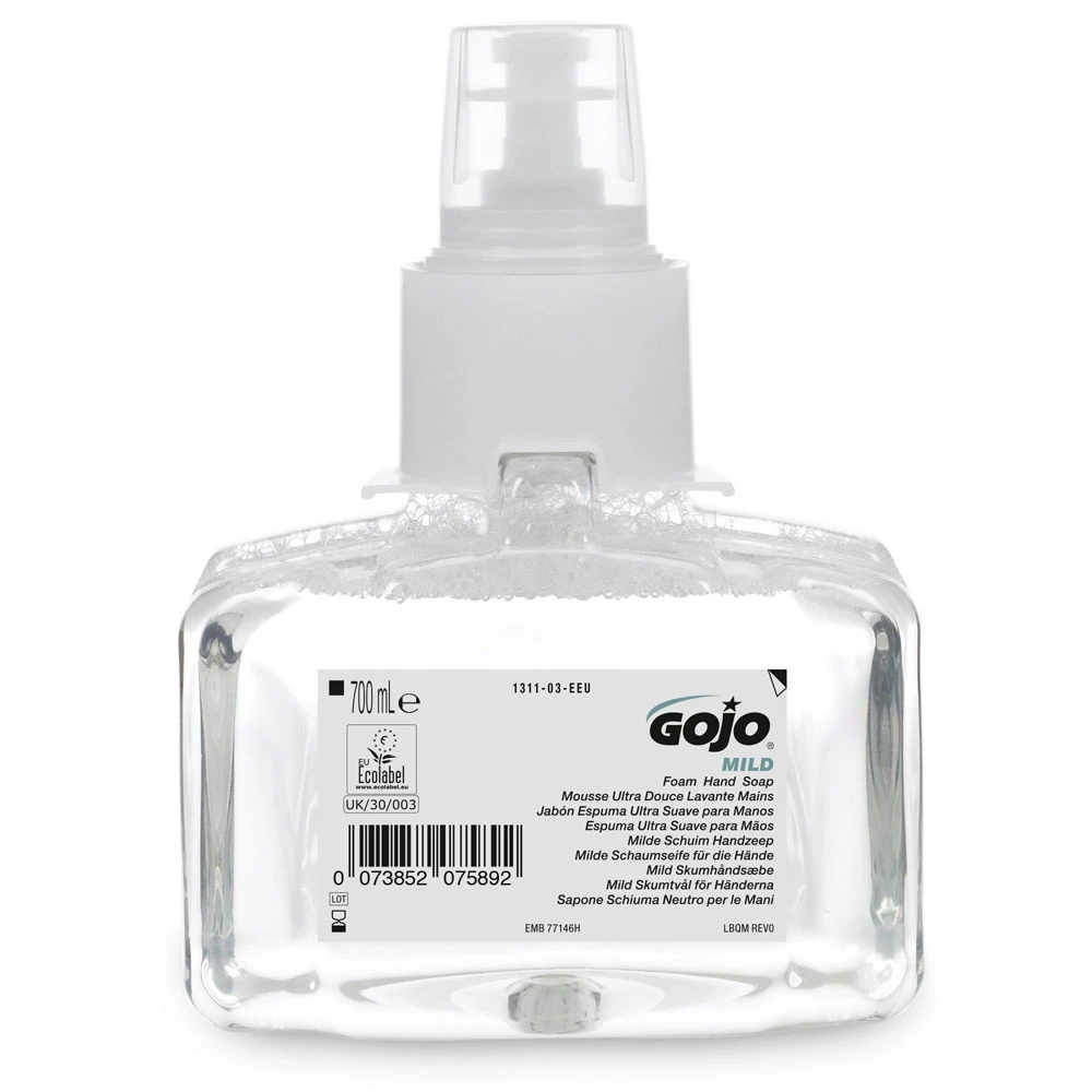  Gojo 1311-03 LTX-7 Mild Foam Hand Soap 700ml