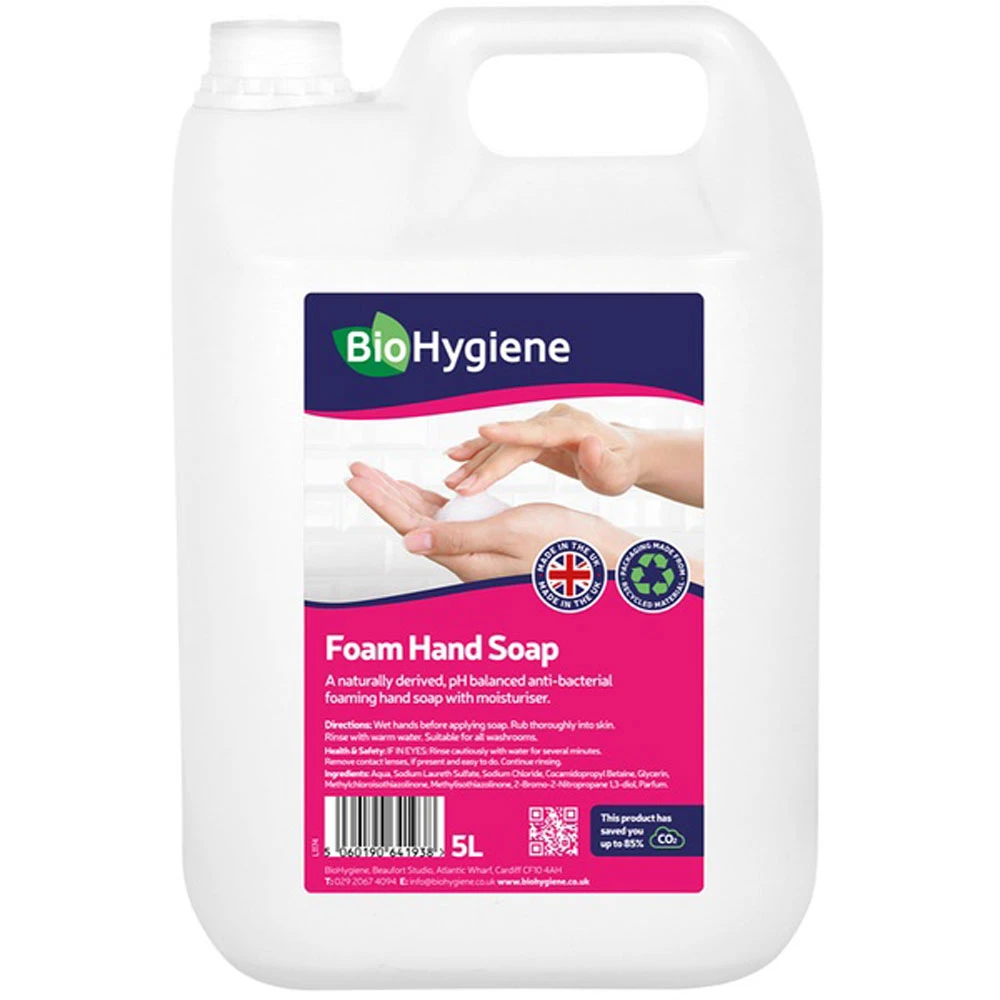  BioHygiene Foam Hand Soap Fragranced 5L 