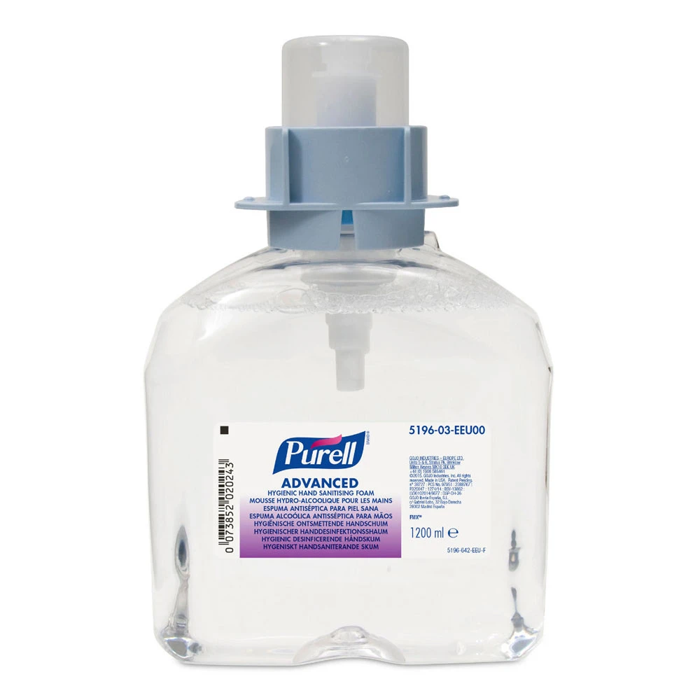  Purell 5196-03 FMX-12 Advanced Hygienic Hand Sanitising Foam 1200ml