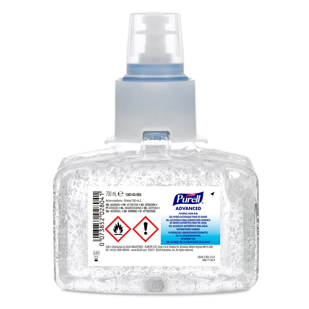  Purell 1303-03 LTX-7 Advanced Hygienic Rub 700ml