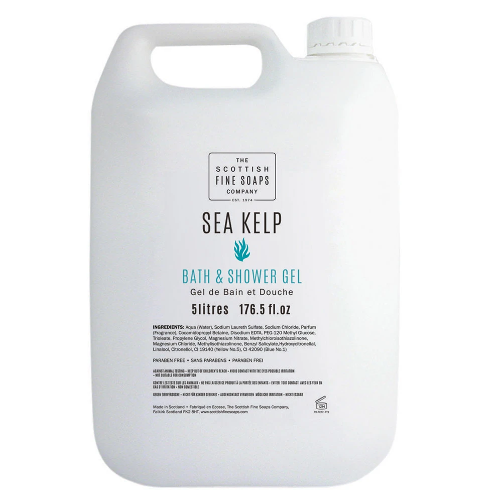 Scottish Fine Soaps Sea Kelp Bath &amp; Shower Gel 5 Litre