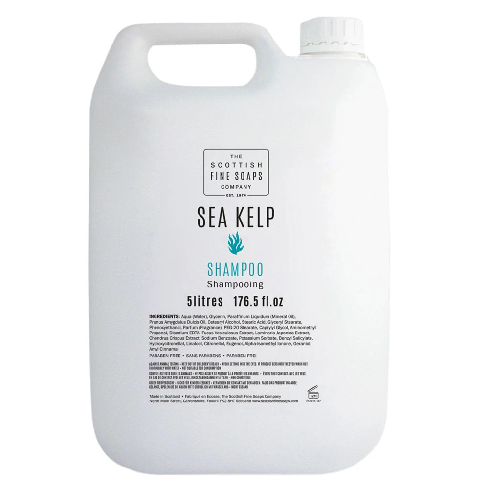 Scottish Fine Soaps Sea Kelp Shampoo 5 Litre