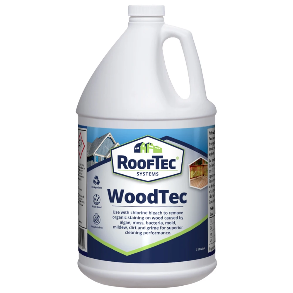 RoofTec WoodTec Wood Deck &amp; Fence Cleaner 