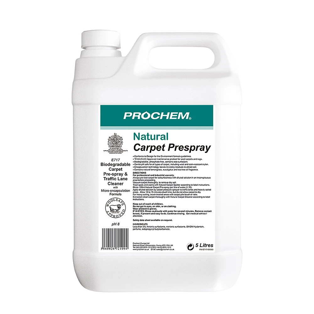  Prochem Natural Carpet Prespray 5 Litre 