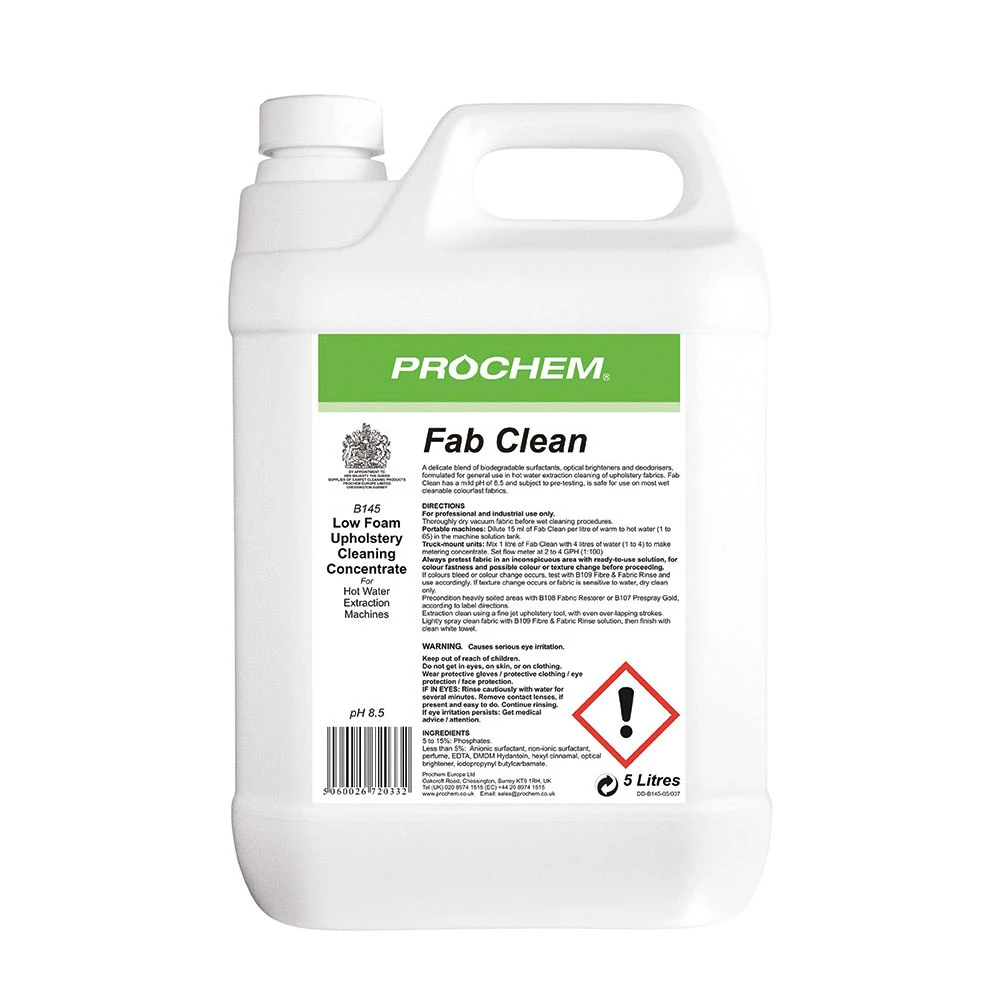 Prochem Fab Clean 5 Litre 