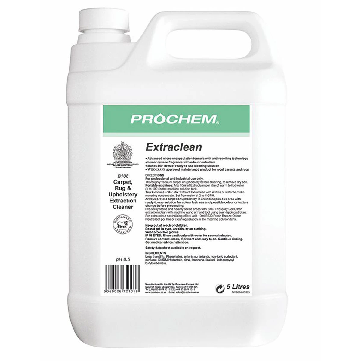 Prochem Extraclean 5 Litre 