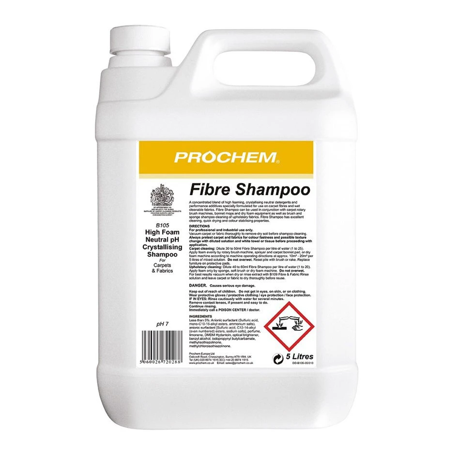 Prochem Fibre Shampoo 5 Litre 