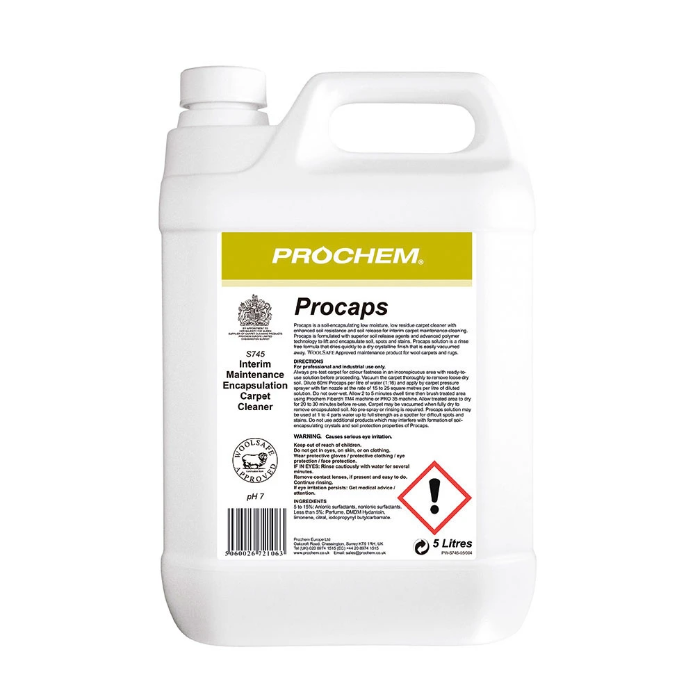 Prochem Procaps 5 Litre 