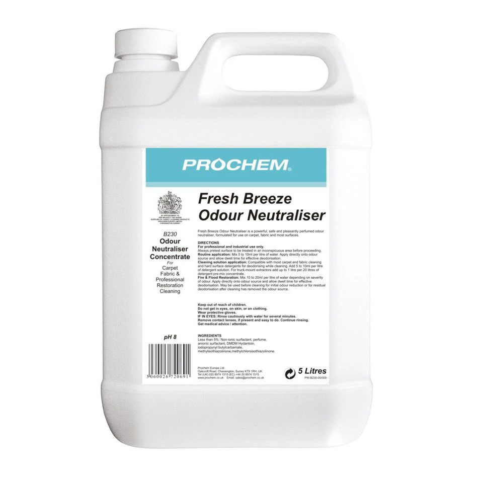 Prochem Fresh Breeze Deodoriser 5 Litre 