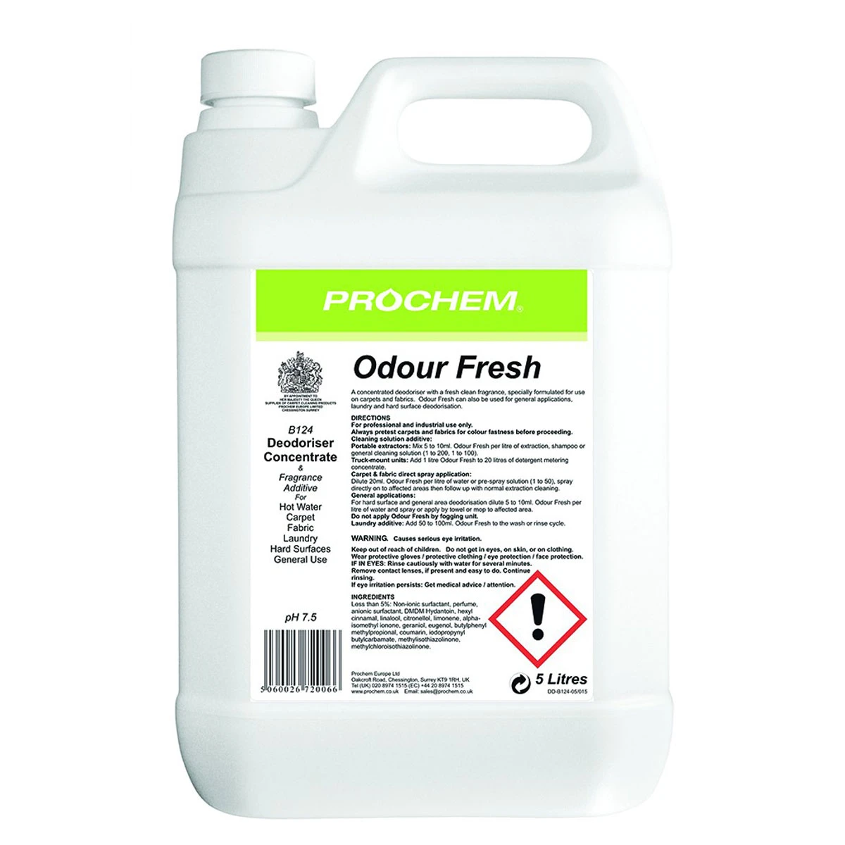 Prochem Odour Fresh 5 Litre 