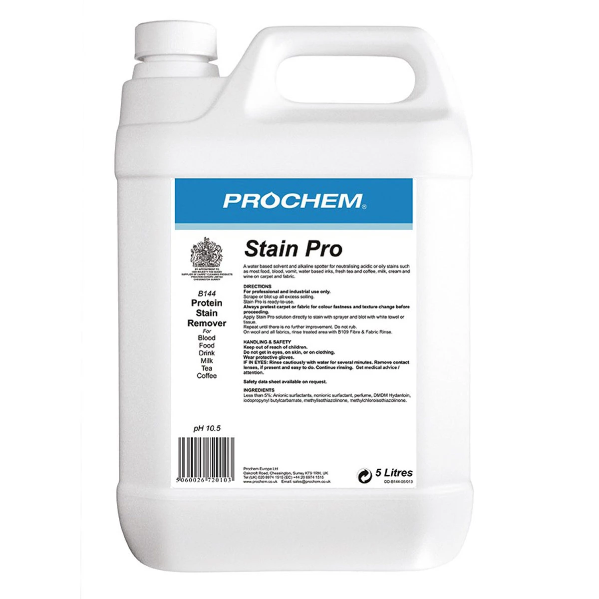 Prochem Stain Pro 5 Litre 