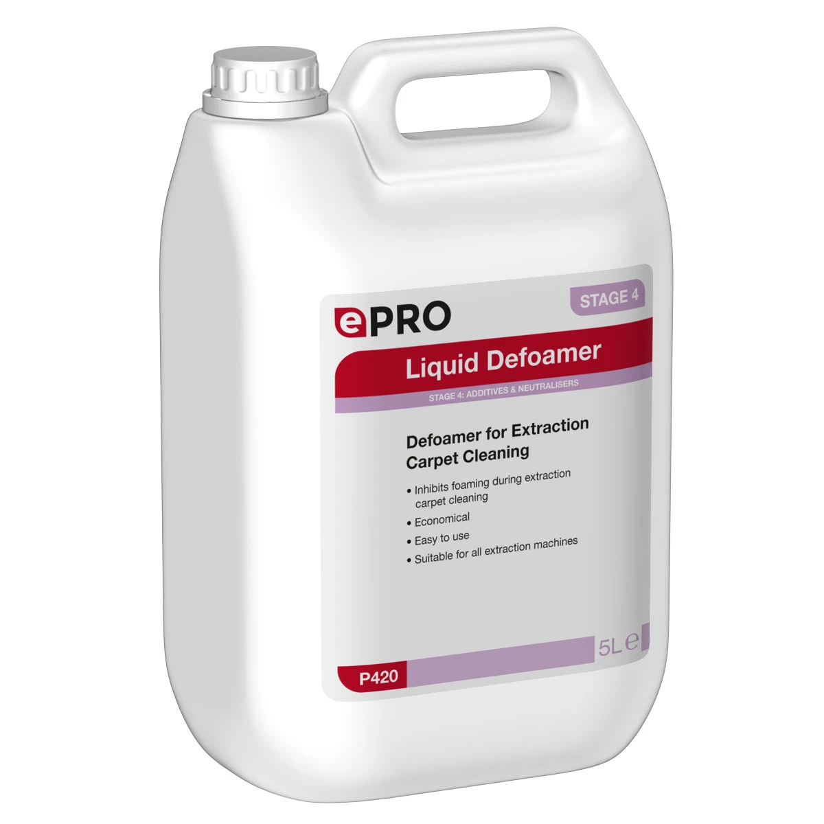 ePro P420 Liquid Defoamer 5 Litre 