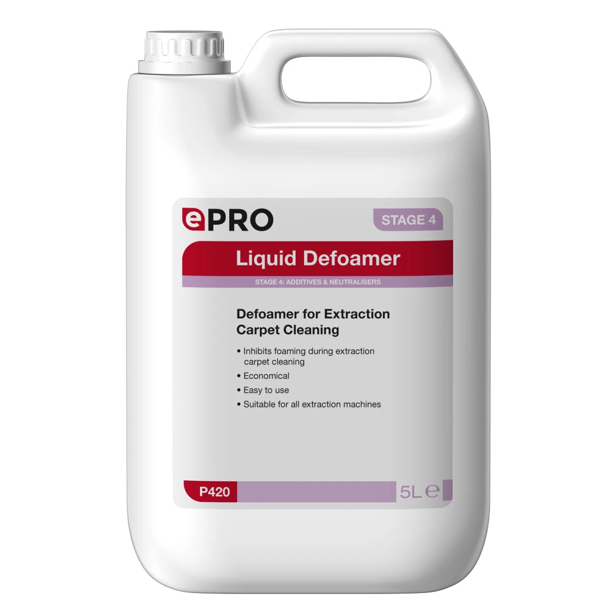 ePro P420 Liquid Defoamer 5 Litre 