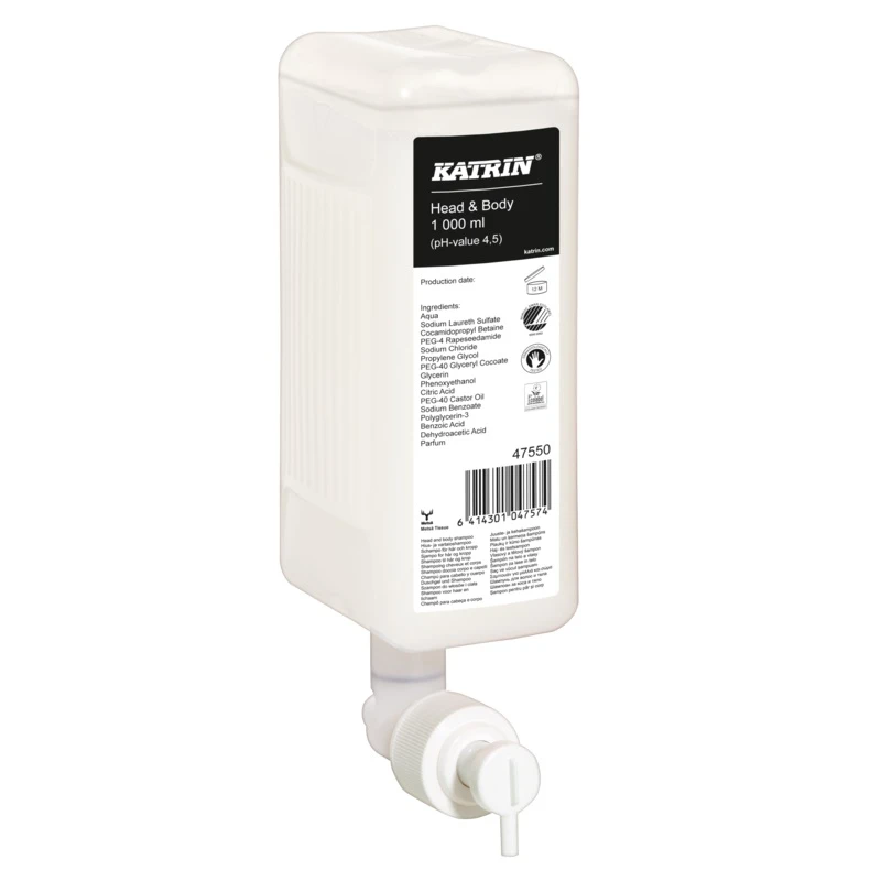  Katrin 47550 Head & Body Shower Gel 1000 mL