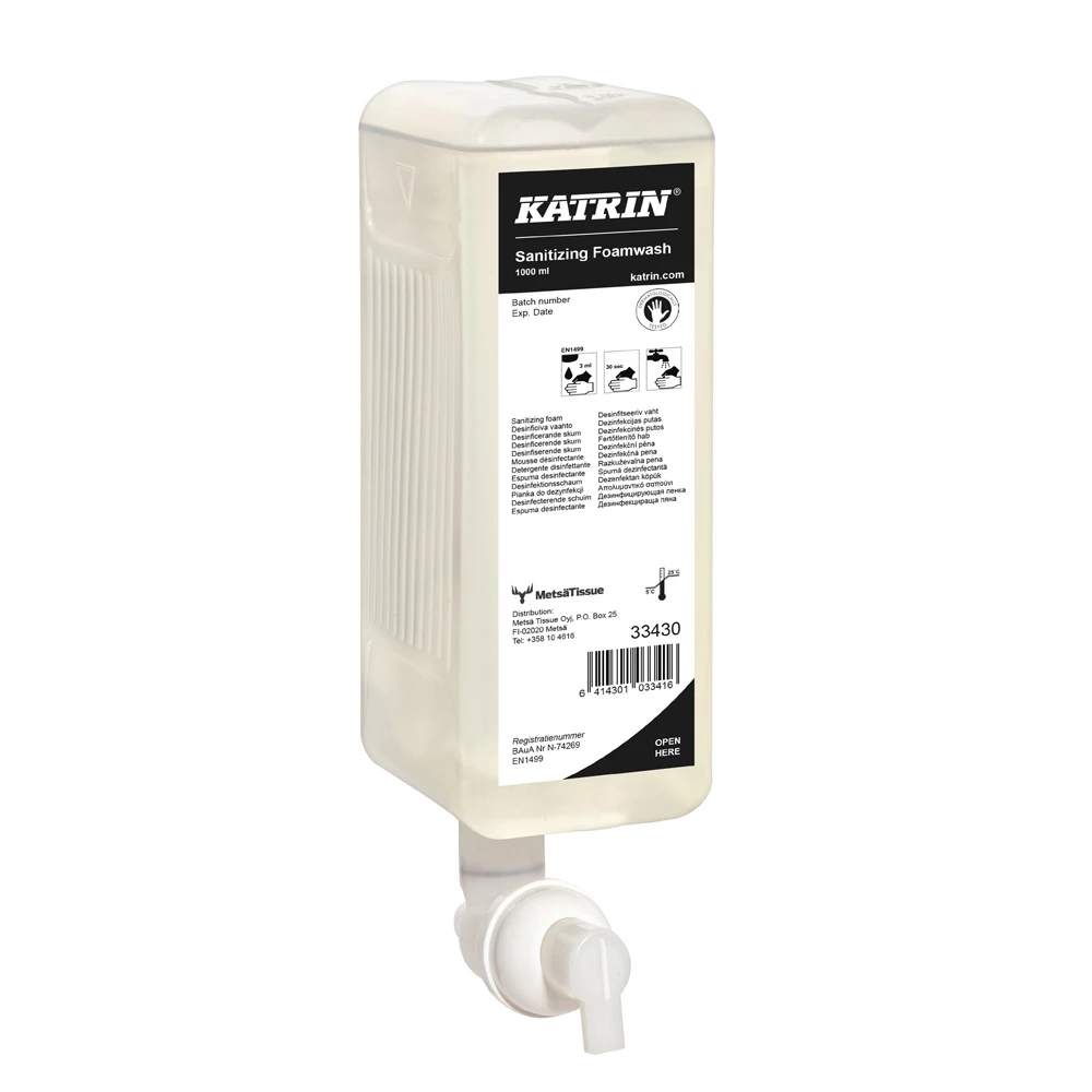 Katrin 33430 Sanitising Foamwash 1000ml 