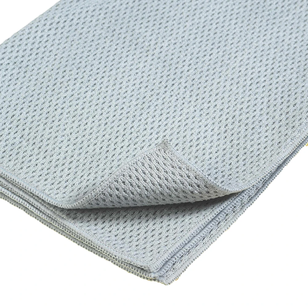 JanSan Ultra Absorbant Diamond Weave Drying Towel 500gsm Grey 60 x 60cm