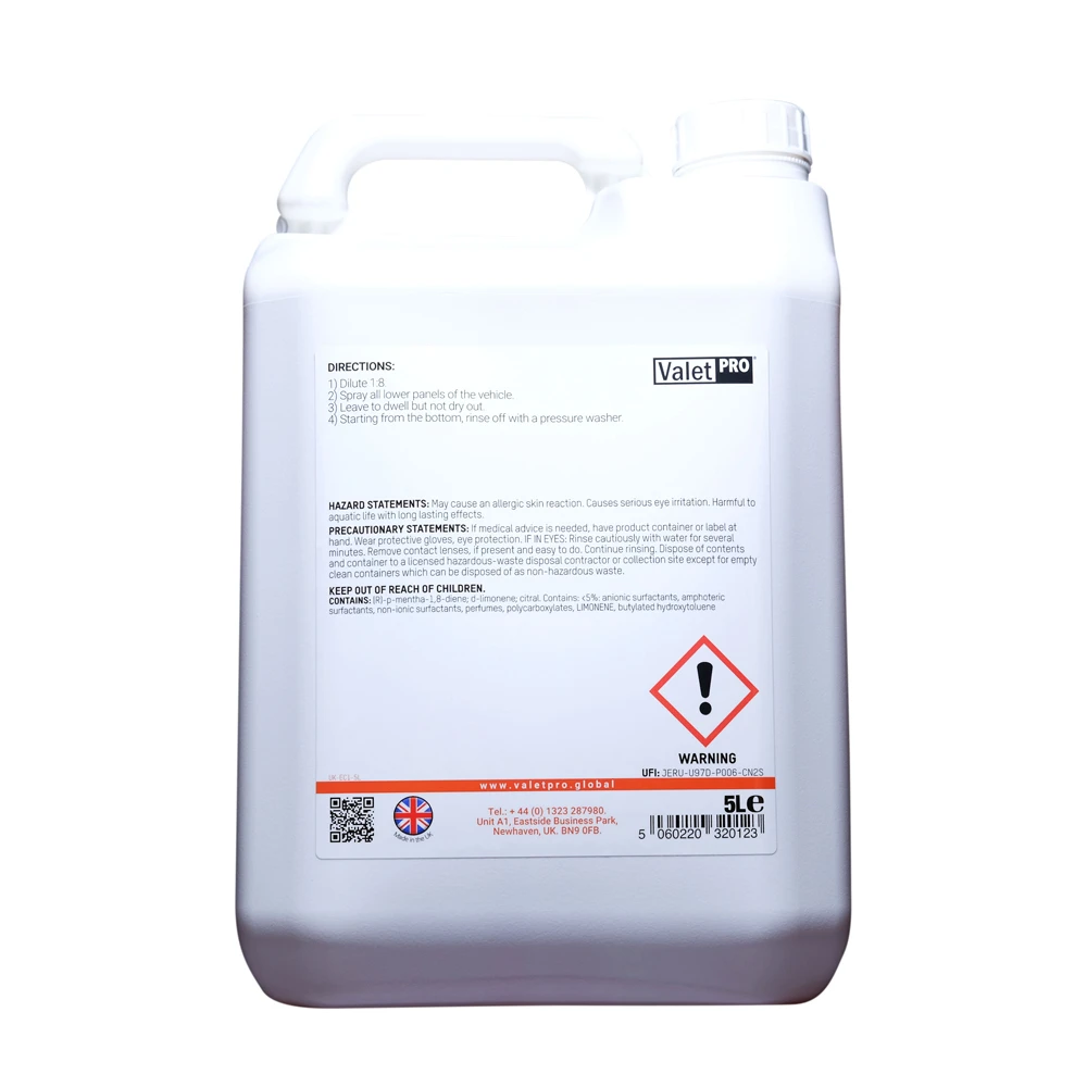 ValetPro EC1 Citrus Pre-Wash 5L 