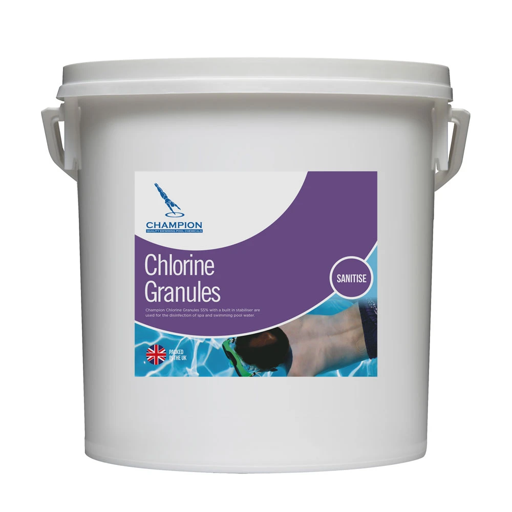  Champion Stabilised Chlorine Granules 55% 5Kg