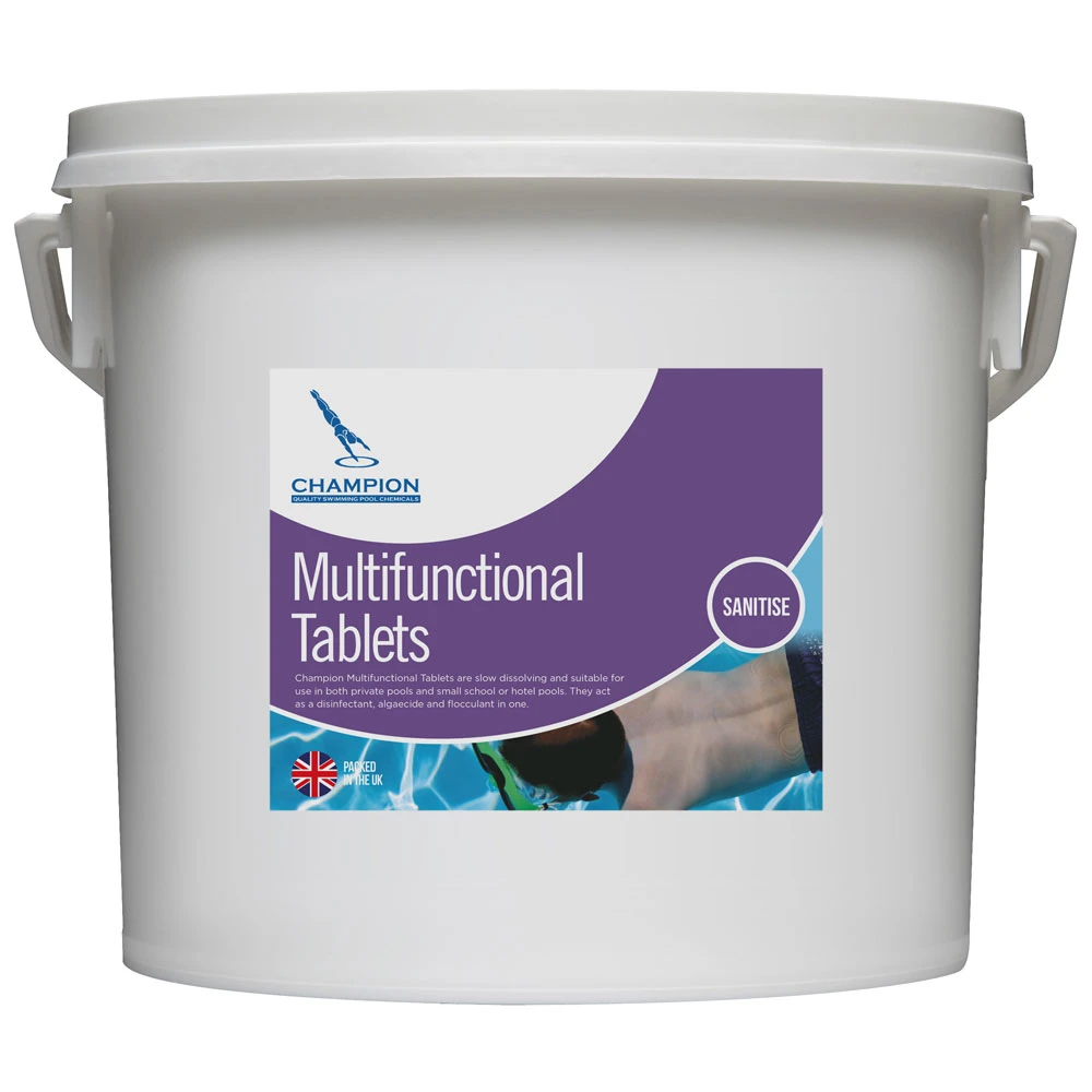 Champion Multifunctional Chlorine 200g Tablets