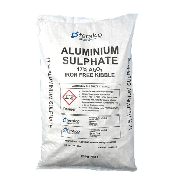 Kibbled Aluminium Sulphate 25 Kg 