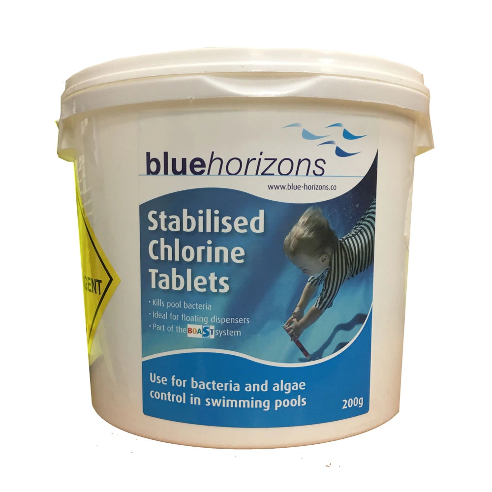  Blue Horizons Large Chlorine 200g Tablets 5kg