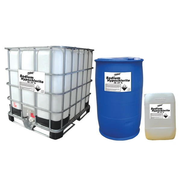 Liquid Chlorine Sodium Hypochlorite &amp; Pump Over Service