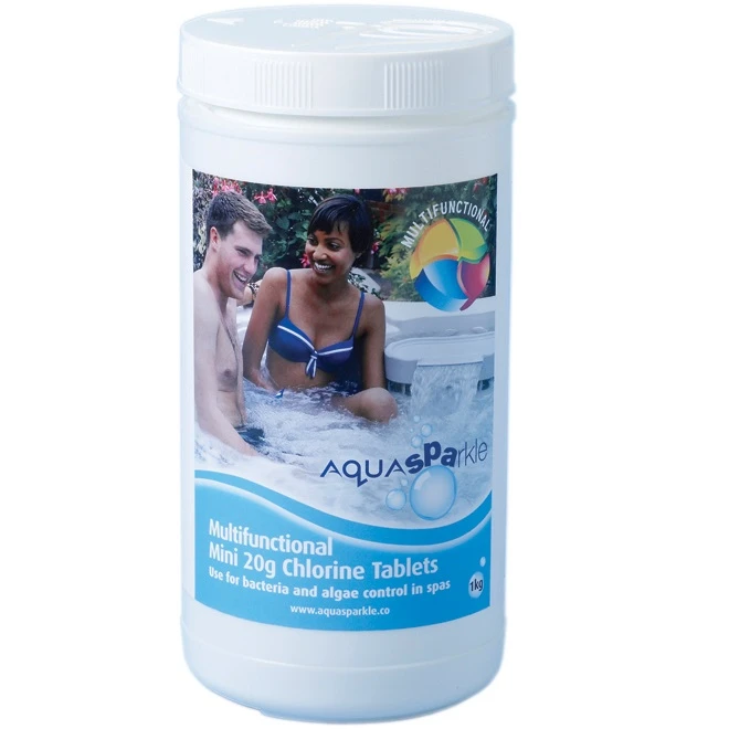  AquaSparkle Spa Multifunctional Chlorine 20g Tablets