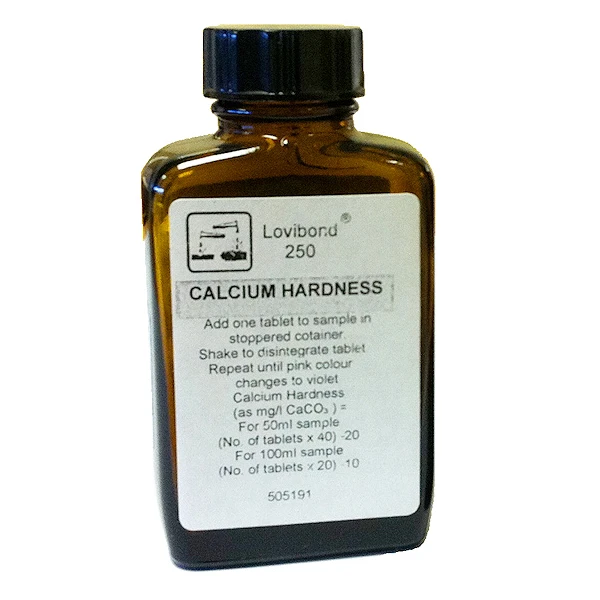  Lovibond Calcium Hardness Tablet Count Bottle Tablets