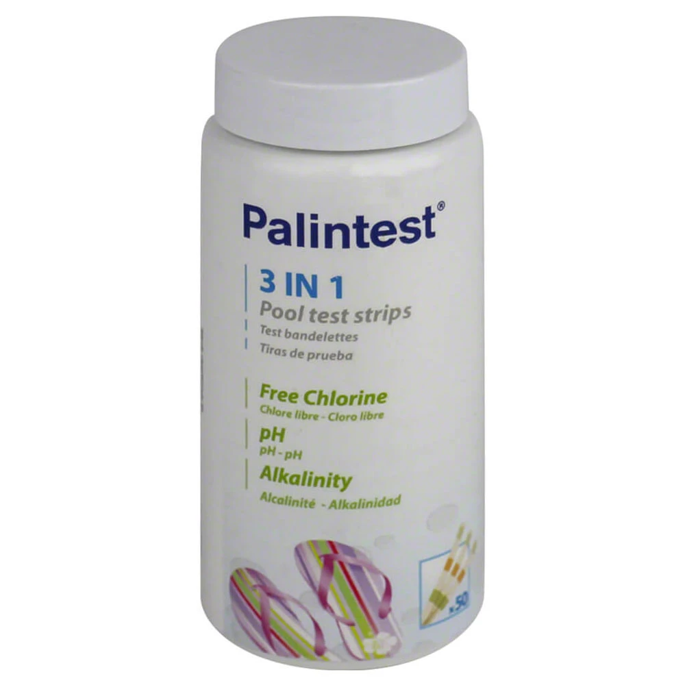 Palintest 3 Way Water Test Strips 