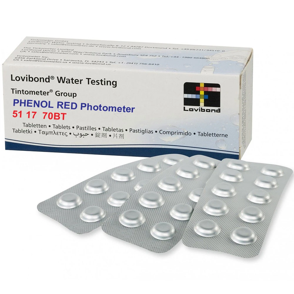 Lovibond Photometer Phenol Red Test Tablets