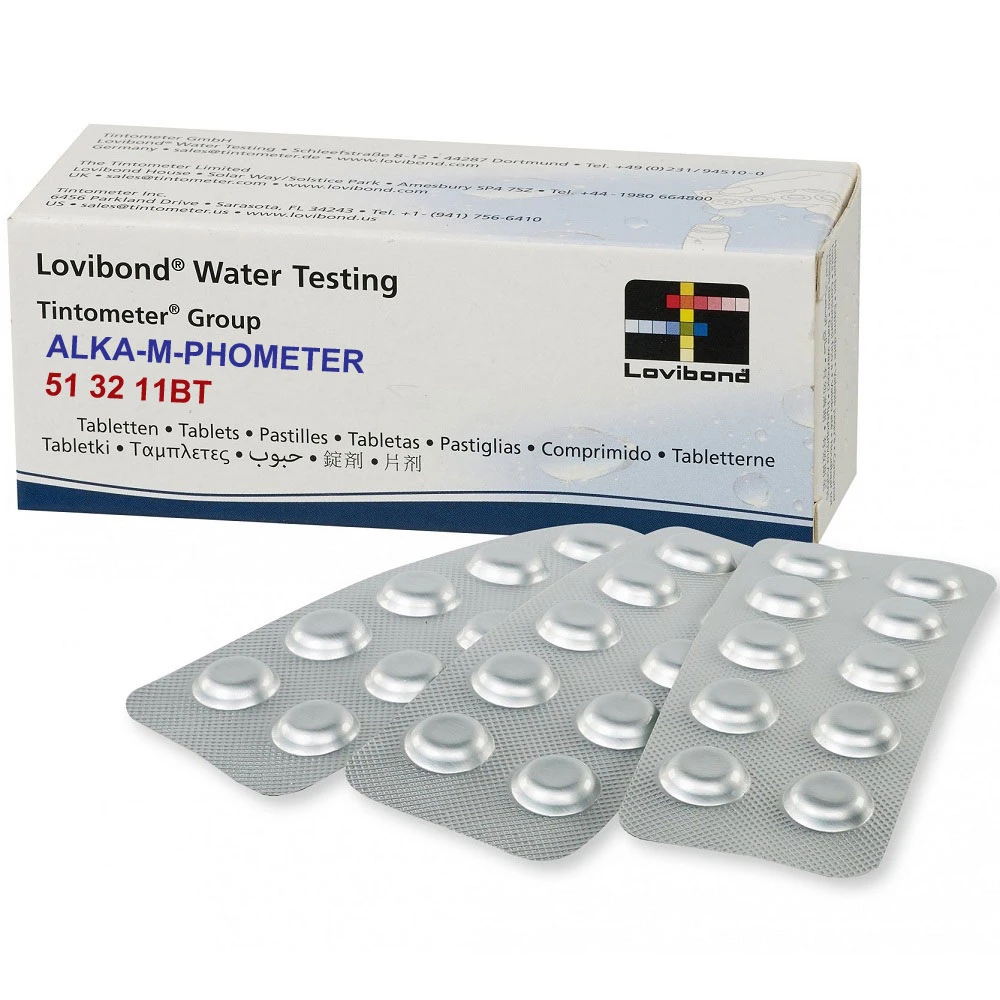  Lovibond Alka M Photometer Test Tablets 