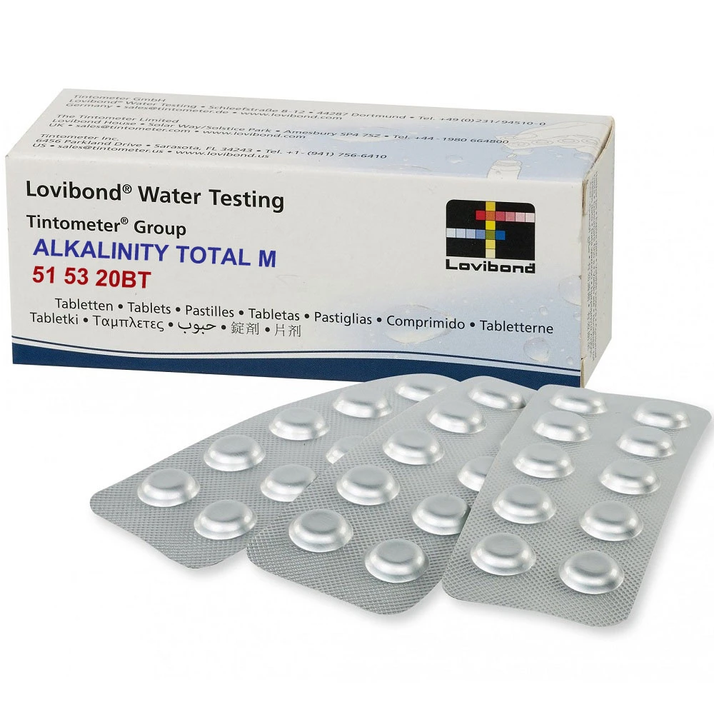 Lovibond Alkalinity Test Tablets Count Foil