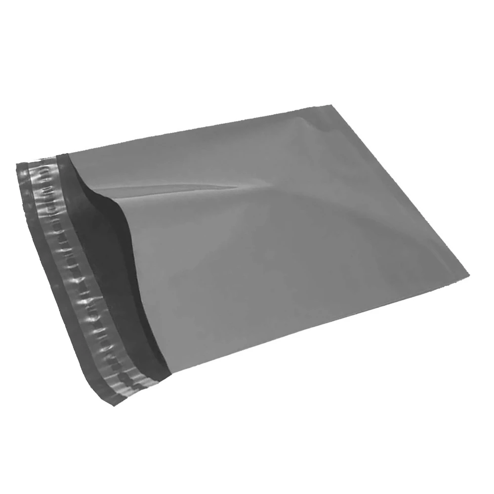  JanSan Poly Mailing Bags Grey 250 x 350mm 