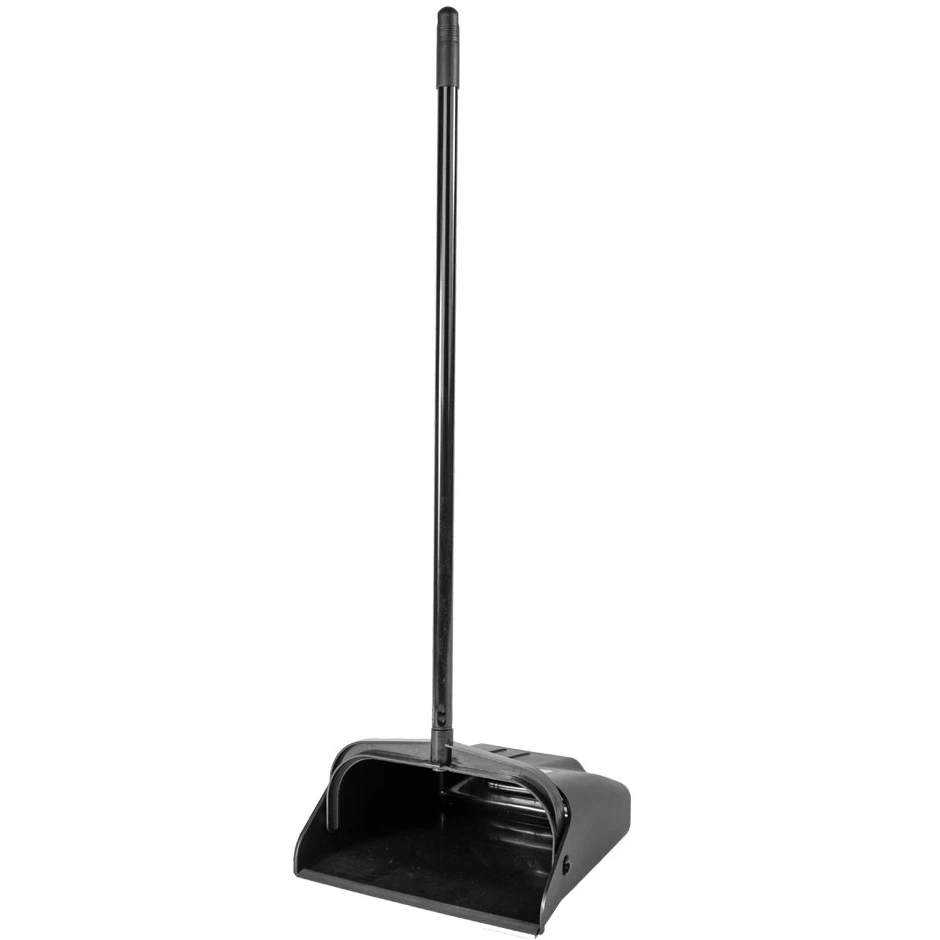  JanSan Plastic Lobby Dustpan Black 