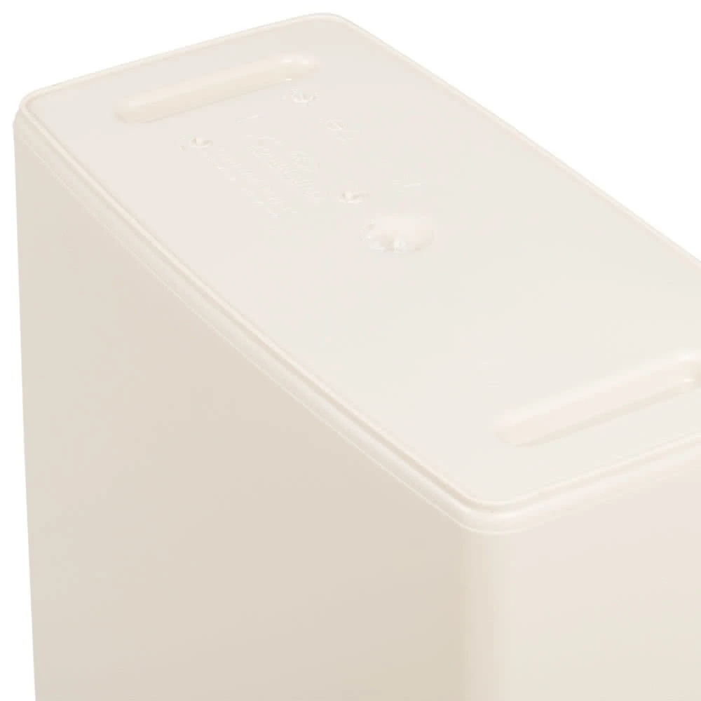 Continental Slim Wall Hugger 90 Litre Bin Beige